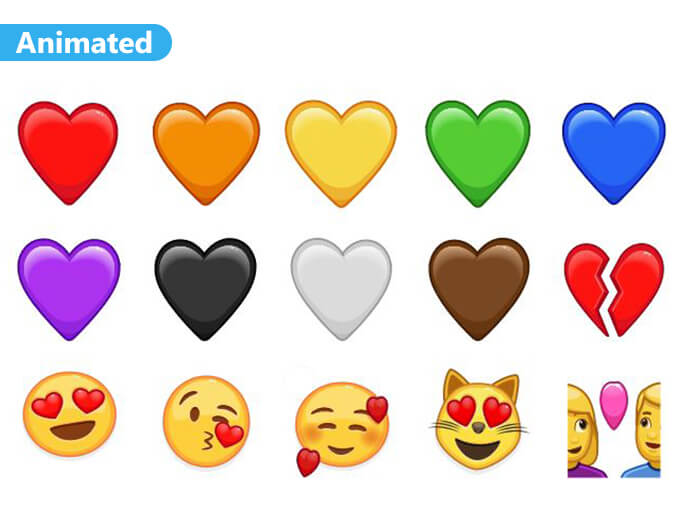 Love Emoji Animated Stickers Pack for Telegram